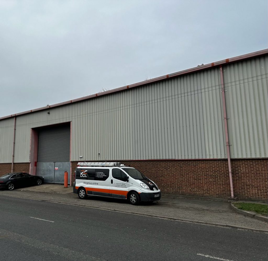 DCL Group van and commercial gutter cleaning